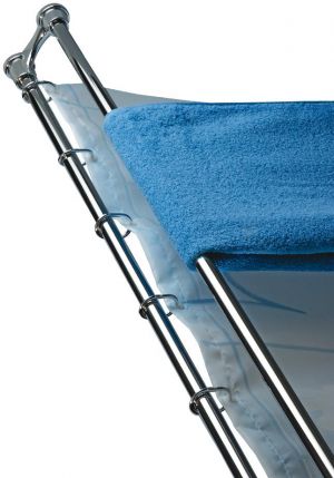 KROM İKİLİ BANYO BORUSU VE HAVLU ASKISI