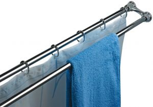 KROM İKİLİ BANYO BORUSU VE HAVLU ASKISI